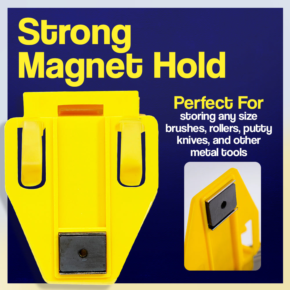 Lock-On Brush Clip With Magnet (20 per 1-Gallon Can)