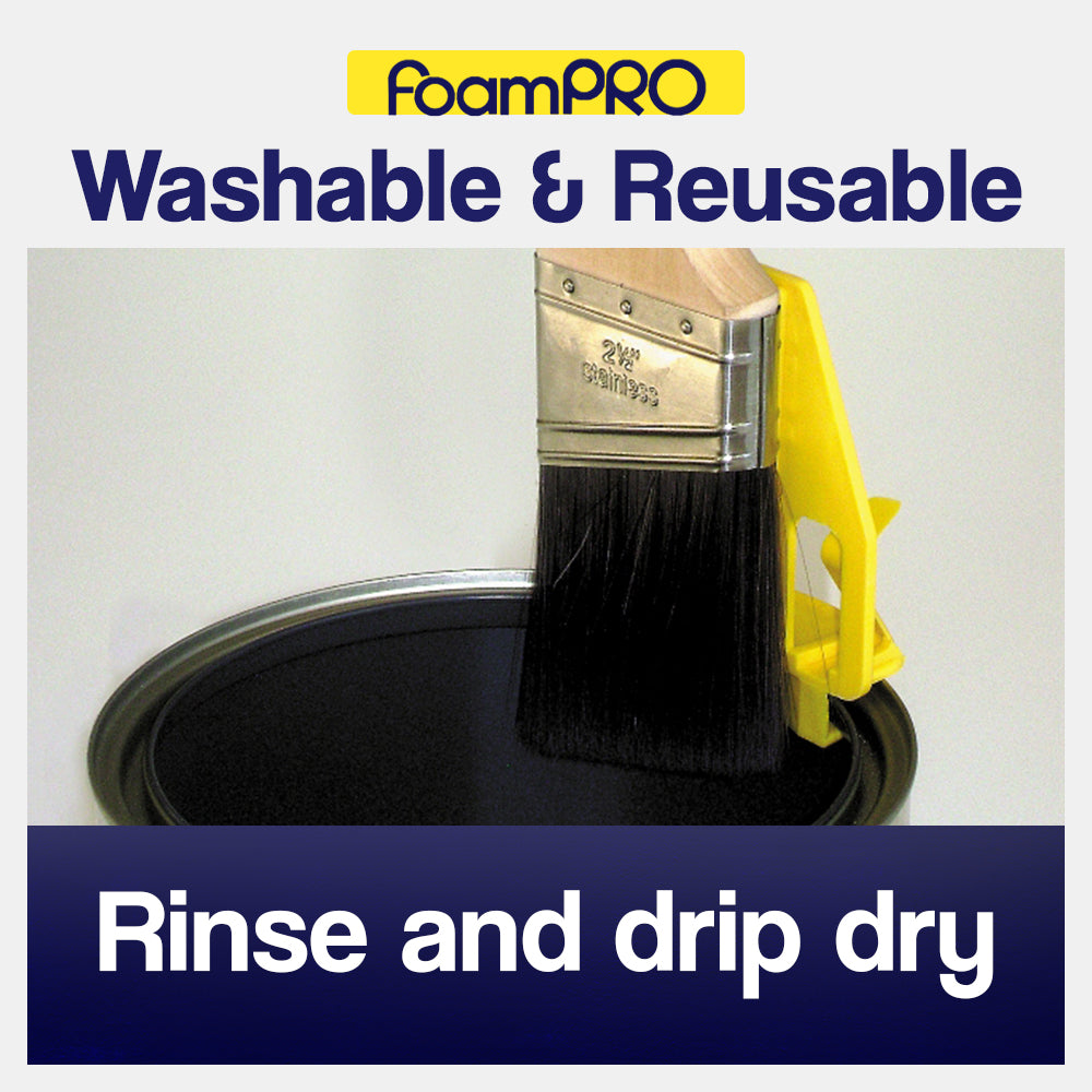 Lock-On Brush Clip With Magnet (20 per 1-Gallon Can)