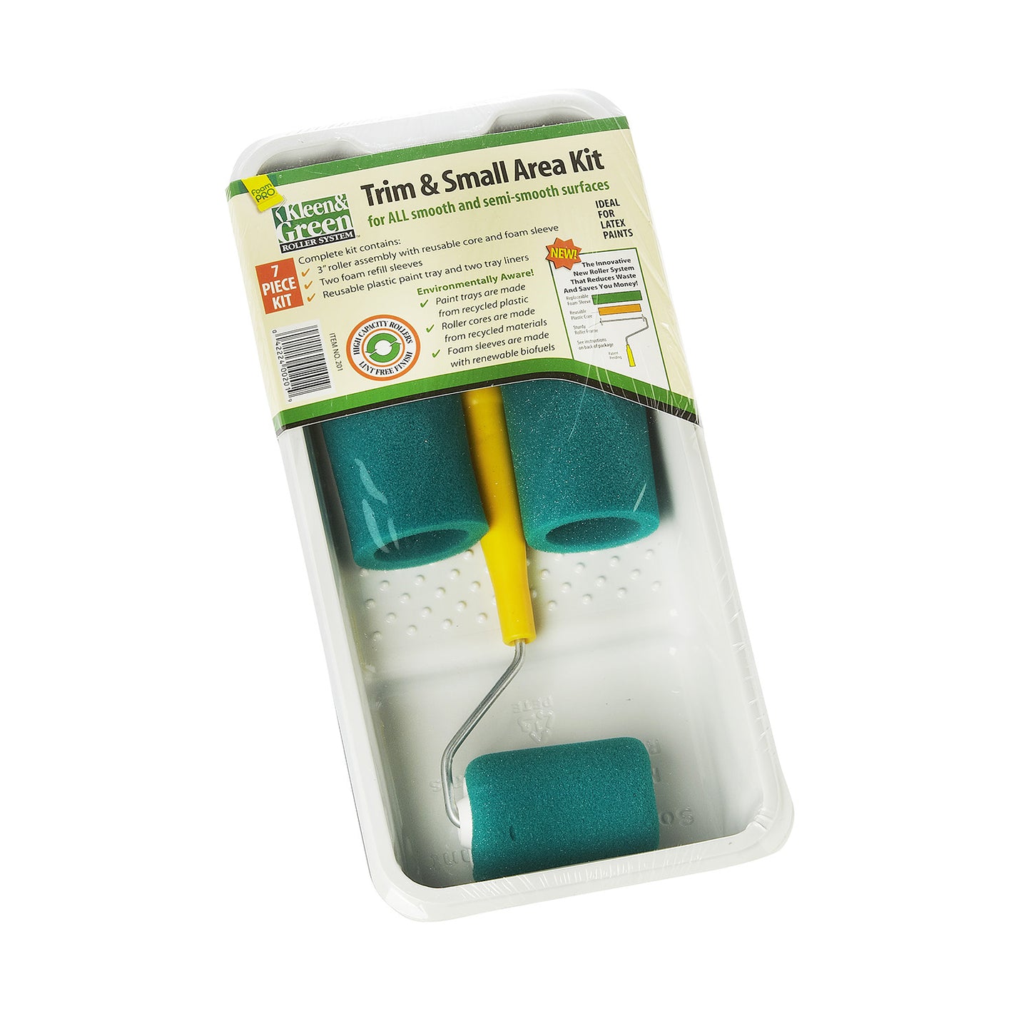 Kleen N Green 3" Trim Roller Kit (7 Pieces)