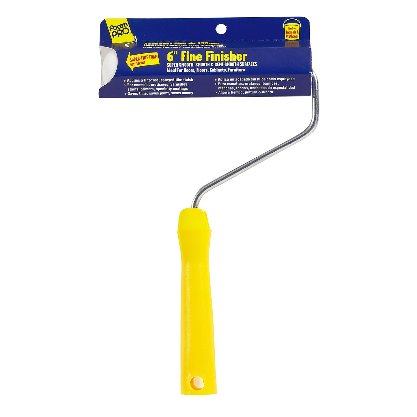 6" Fine Finish Roller (high-density foam)