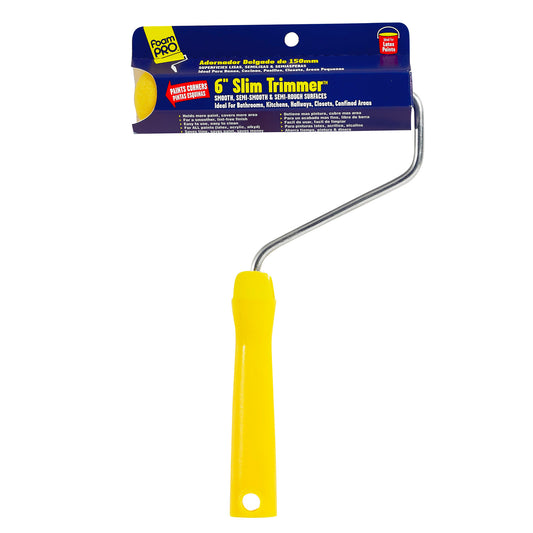 Mini Reacher Slim Trimmer - 6" Roller - 12" Handle