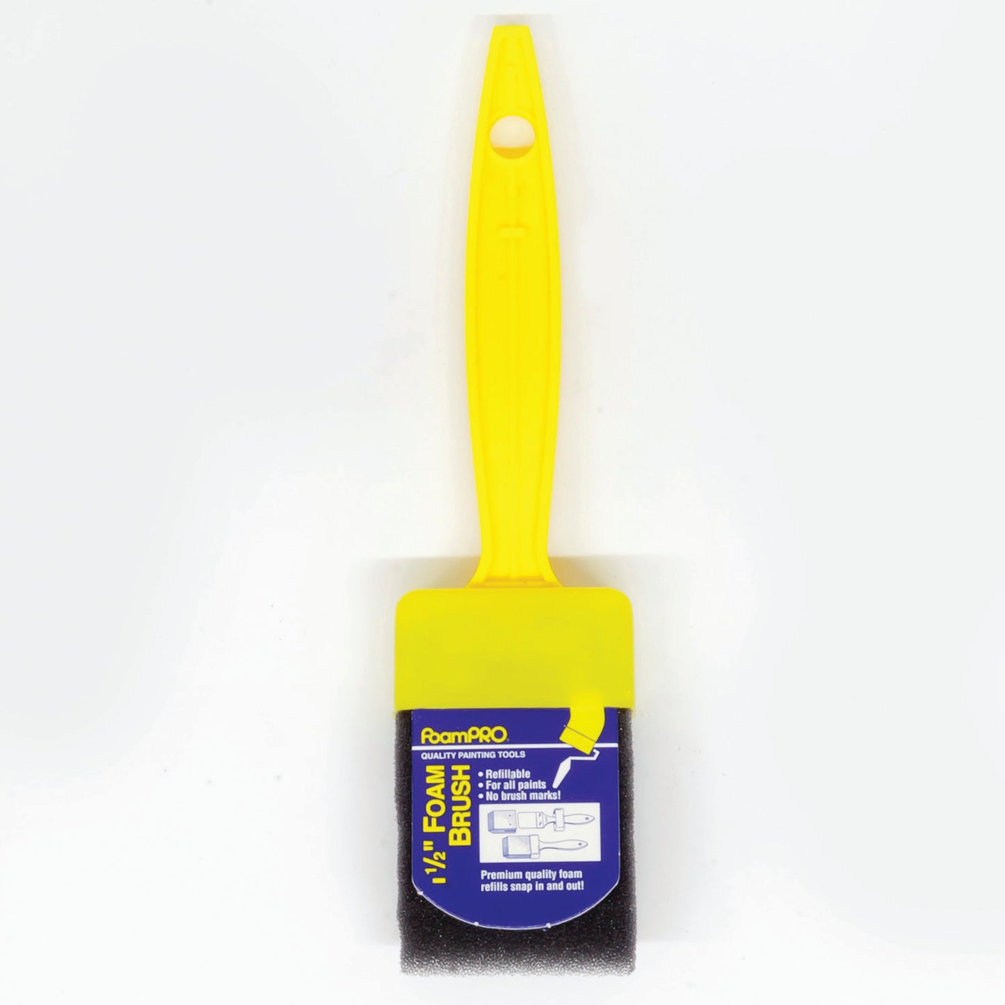 1 1/2" Refillable Foam Brush