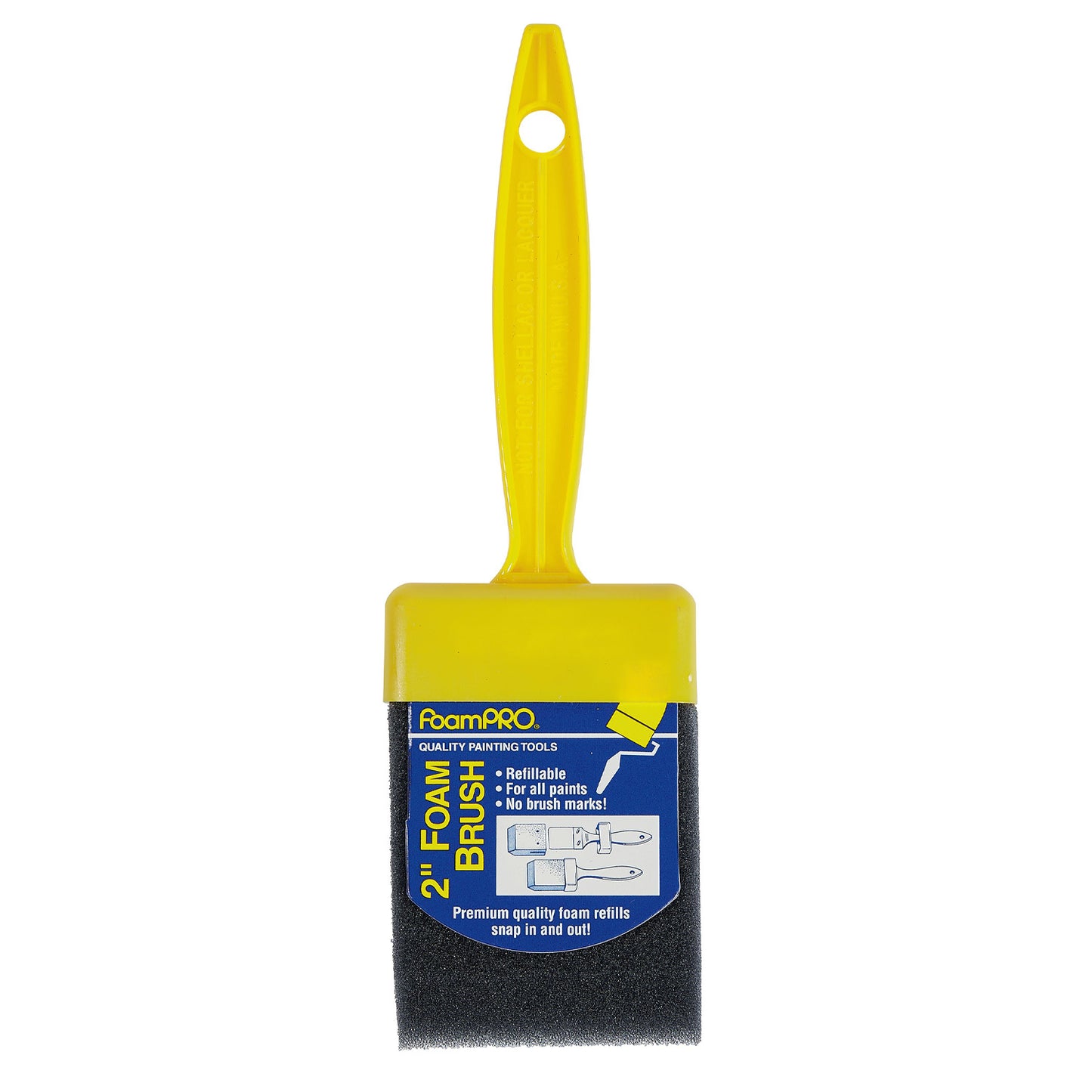 2" Refillable Foam Brush