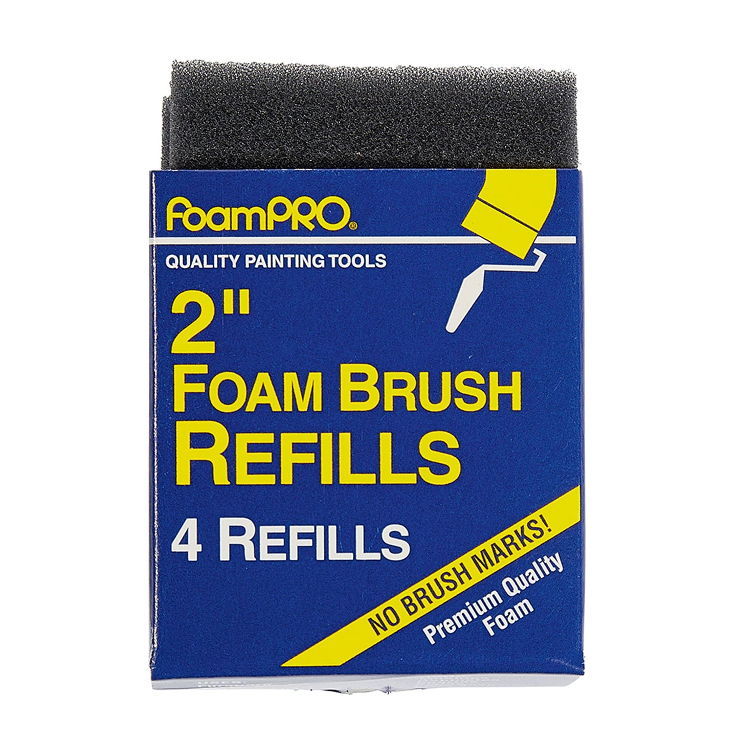 4 Pack 2" Foam Brush Refills Premium quality Foam