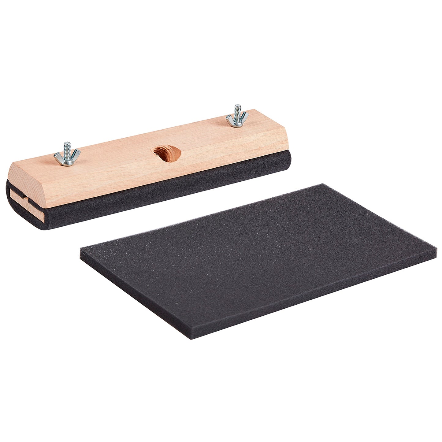 10" Floor Coating Applicator With Wood Block