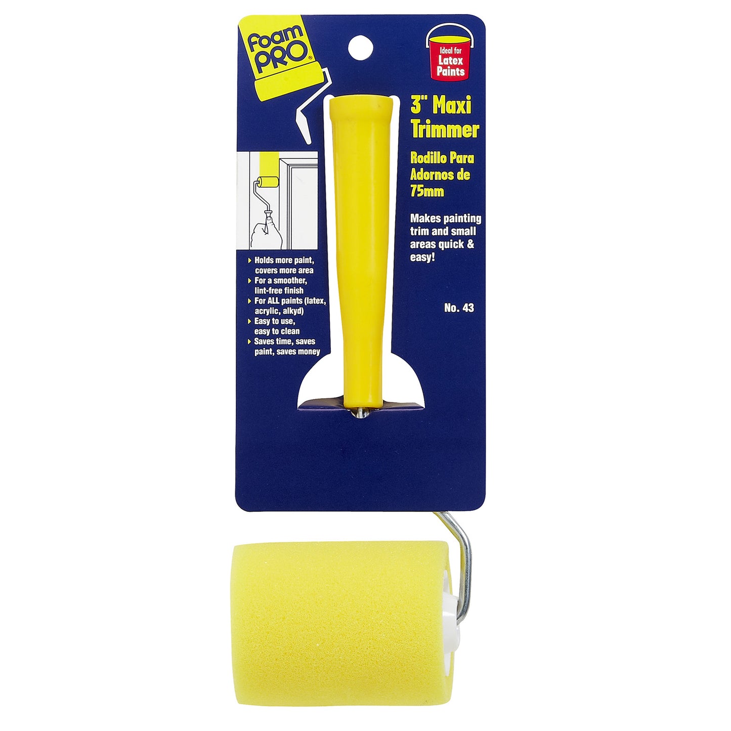 3" Maxi Trim Roller (Frame & 1 1/2" ID Cover)