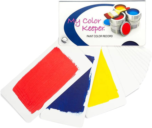Foampro 100 My Color Keeper Paint Color Record - Color Reference Book - Pack of 24