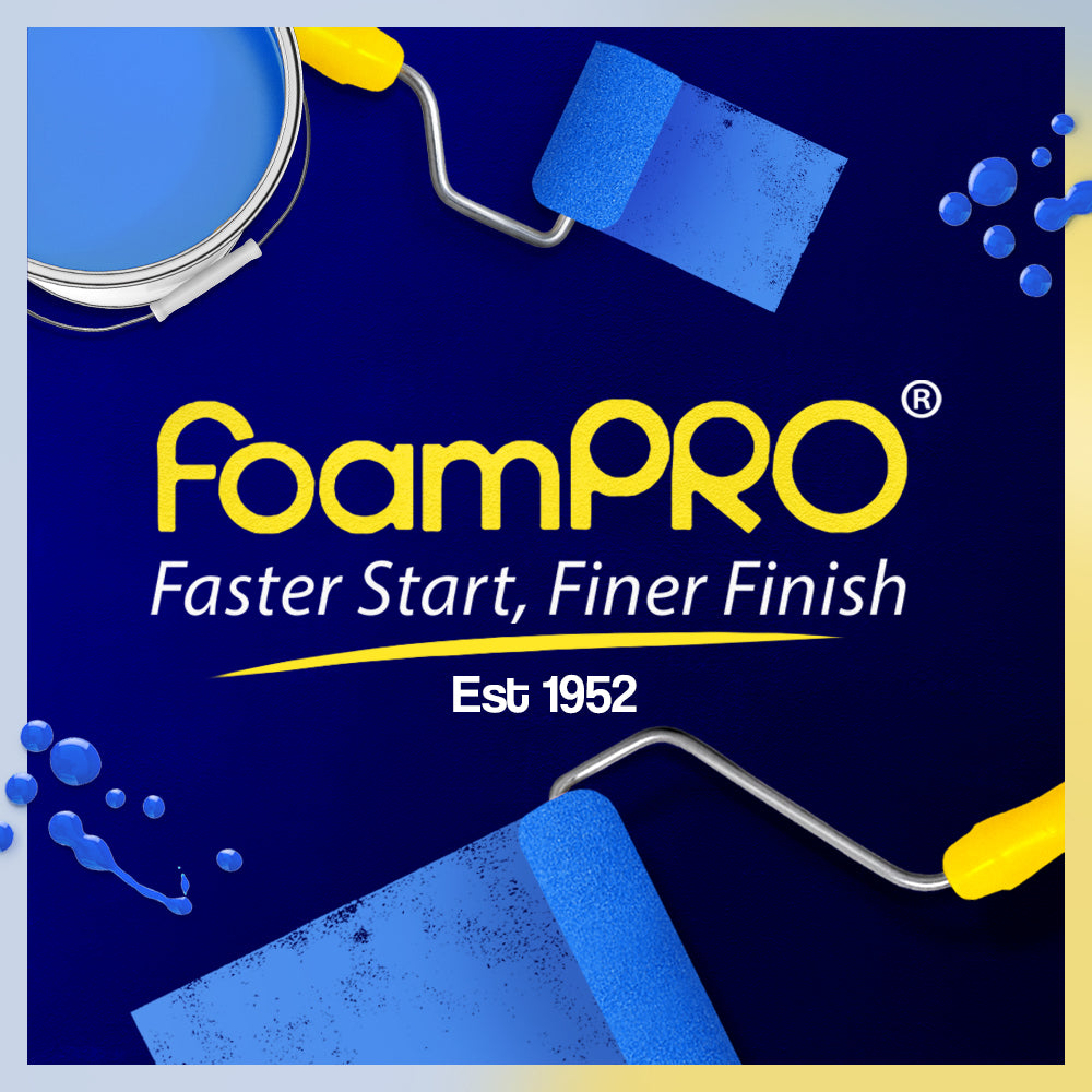 Foampro 72-4 Foam Brush & 4 Refills, 2 inch (Pack of 1)