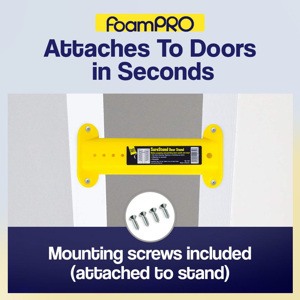 Door Stand With Mounting Screws