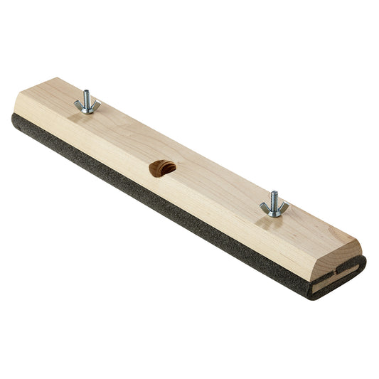 16" Floor Coating Applicator With Wood Block