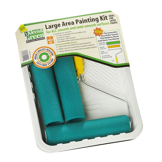 Kleen N Green 9" Roller Kit (7 Pieces)