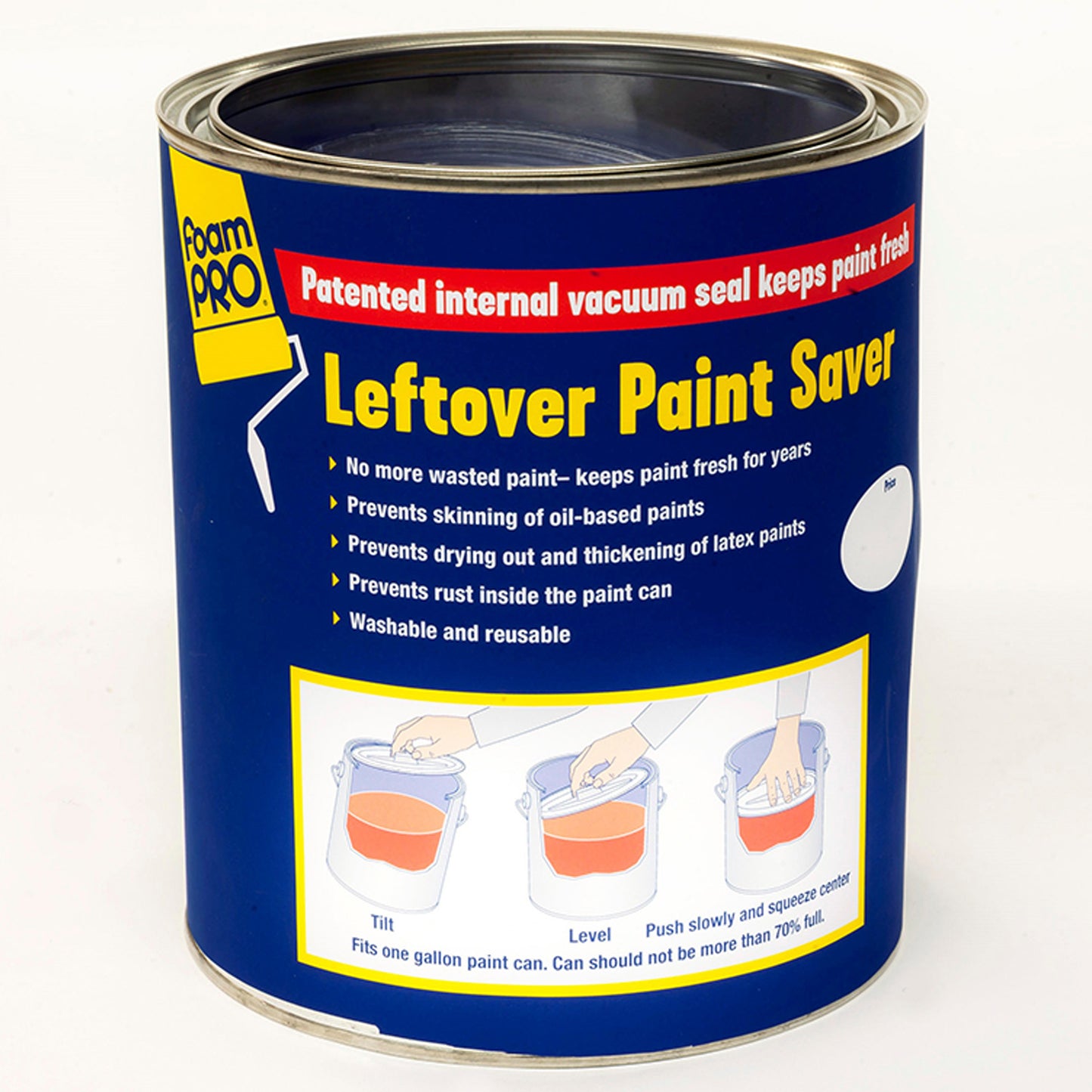 Leftover Paint Saver - Protects Paint From Air Inside Cans