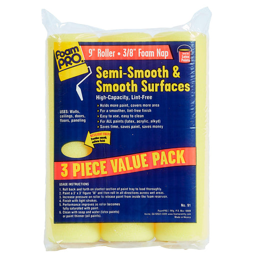 9" x 3/8" Smooth Coater Value