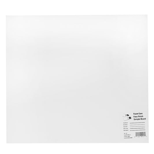 18" x 20" Foam Core Faux Finish Sample Board