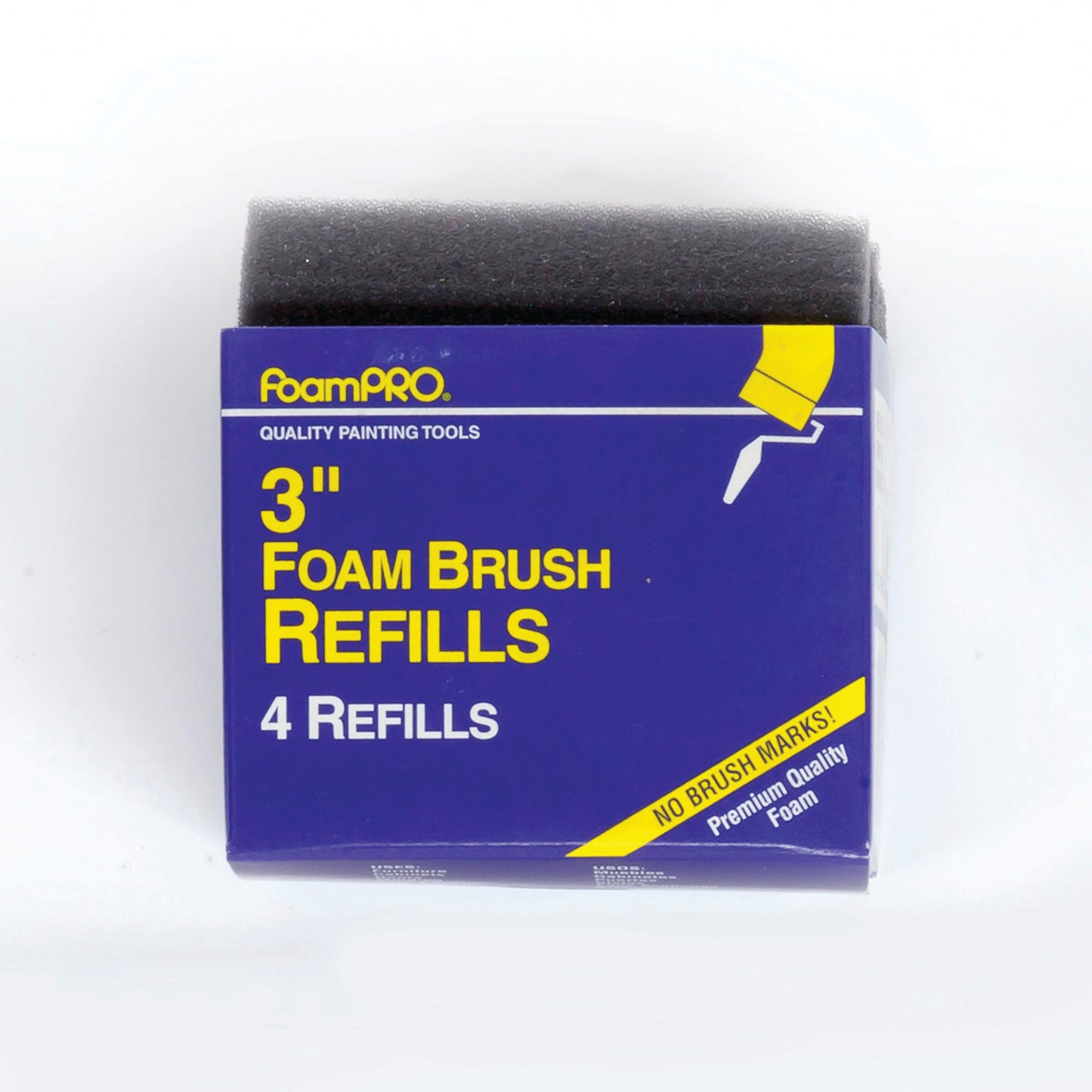 3" Refillable Foam Brush