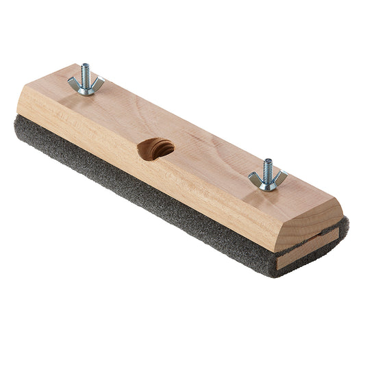 10" Floor Coating Applicator With Wood Block